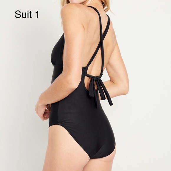 2 Black Swimsuits - Picture 3 of 11